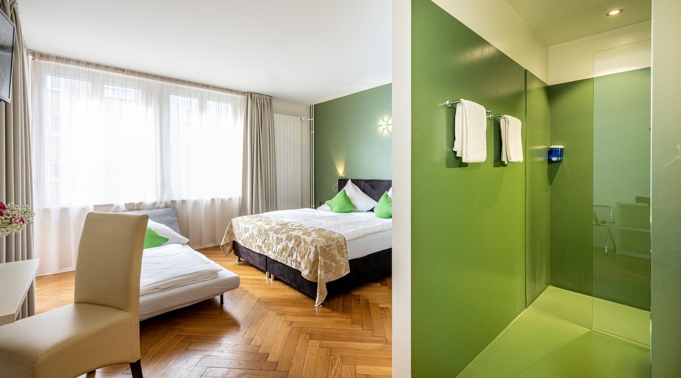 Unsere Zimmer